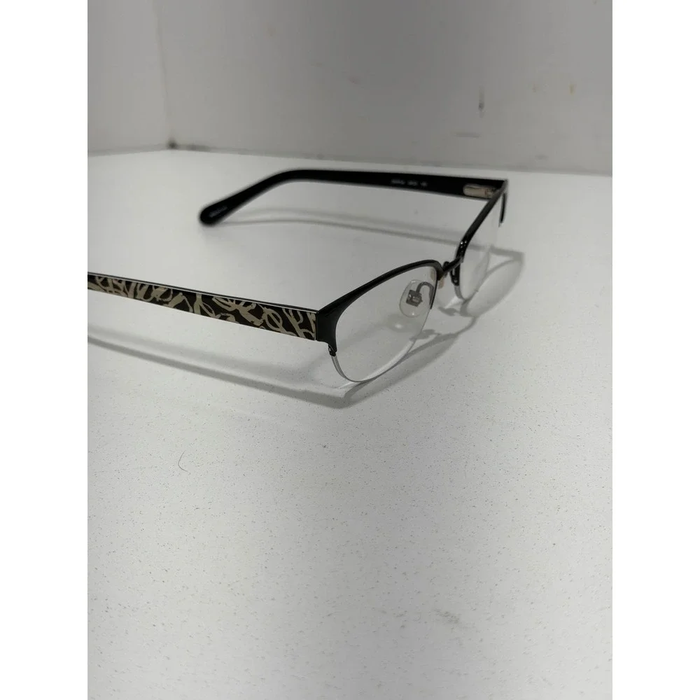 Kate Spade Shayla 0W33 Black Semi-Rimless‎ Cat Eye Eyeglasses Frames 51-17-135